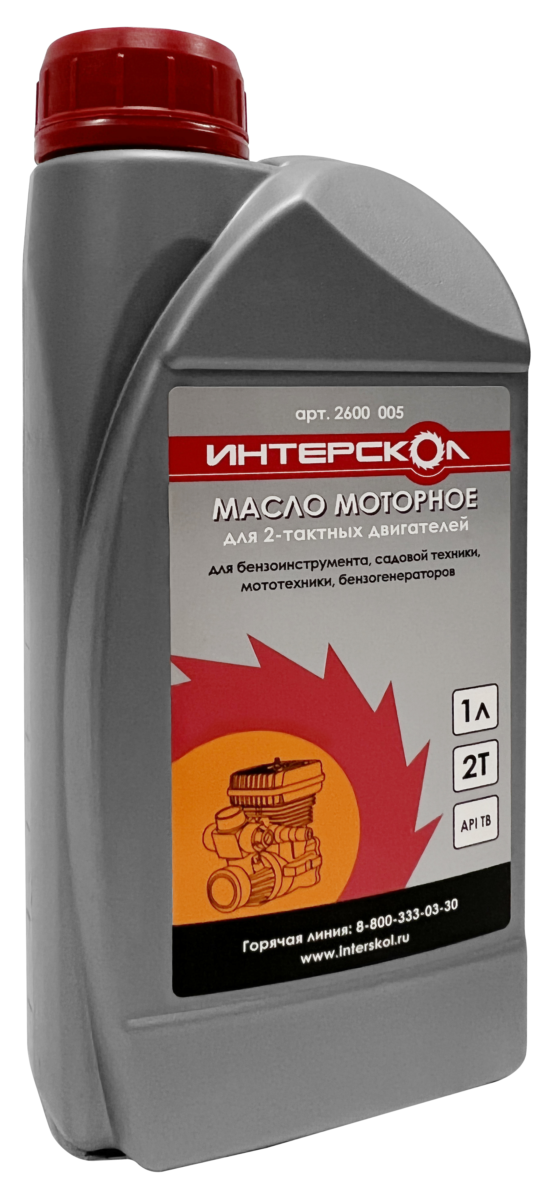Масло для 2-х тактных двигателей 1л, мин-ое.